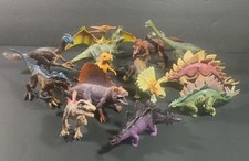 13 Dinosaur Figures Educational Toys PVC Models Multicolor 3"-5" Tall
