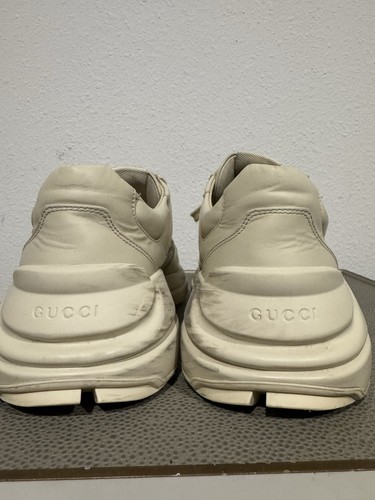 Zapatillas Gucci Rhyton Vintage Logo Talla 8.5 G Para Hombre - Imagen 9 de 24