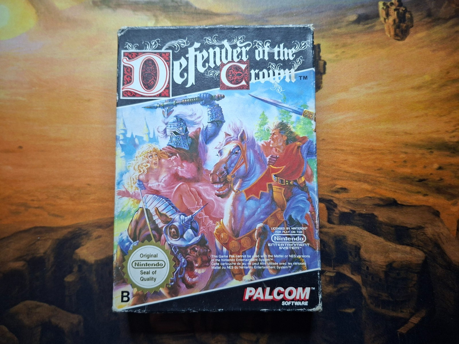 Defender of the Crown – Nintendo NES – Version PAL – Complet