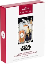 Hallmark 2025 Star Wars Luke Skywalker Vintage Figure Ornament NIB NEW