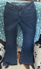 Wrangler Women's Bootcut Jeans Blue Denim Stretch Pockets