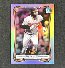 2026 Bowman Chrome - Dylan Beavers RC Red Variation Refractor - Orioles Rookie