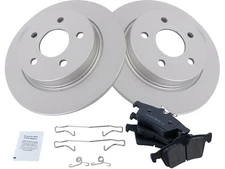 For 2012-2018 Ford Focus Brake Pad and Rotor Kit Rear 26711STRC 2015 2013 2014