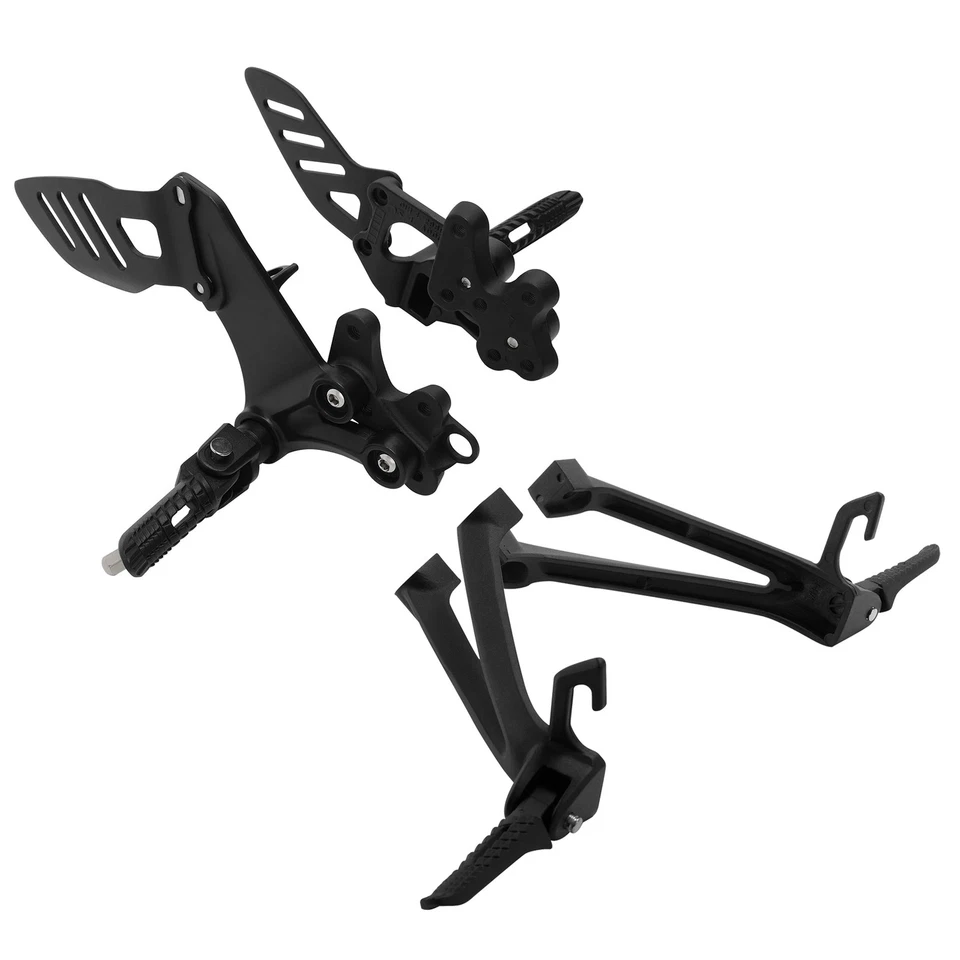 Reposapiés conductor pasajero reposapiés soporte para Suzuki GSXR600 GSXR750 06-07 EE. UU. Foto 4 de 4