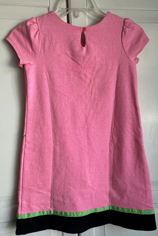 Vestido Hartstrings Niñas 10 Rosa Manga Corta Tulipán Foto 3 de 4