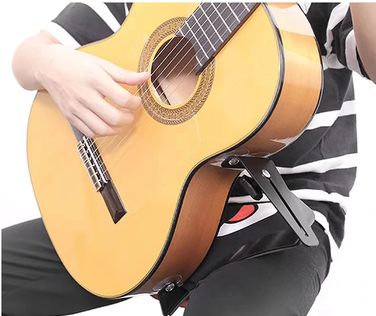 Supporto Chitarra Pieghevole Con Portaplettro - Universale Per Chitarra Acustica, Elettrica E Ukulele - Foto 6