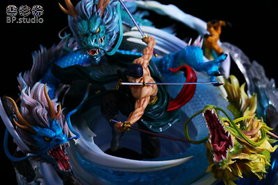 Black Pearl One Piece Roronoa Zoro Statue GK 1/4 Resin Figurine
