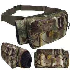 Outdoor Hunting Hand Muff Pouch with Front Pocket Hand Warmer Waist Pouch Bag