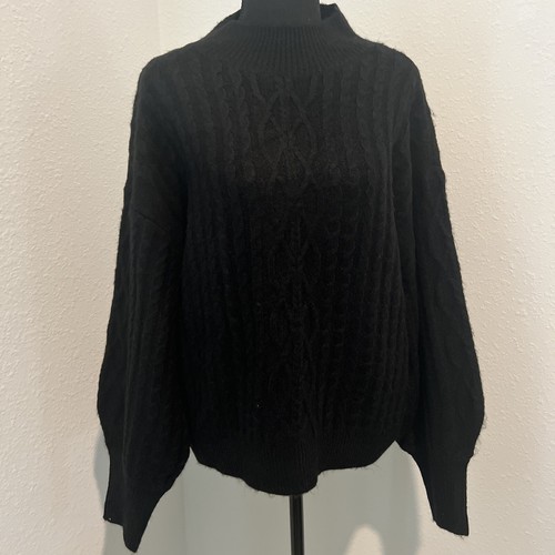 Suéter Vince Camuto para mujer XS negro rico venta al por menor $69 - Imagen 10 de 13