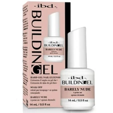 ibd Building Gel Hard Gel Nail Extension Barely Nude 0.5 oz