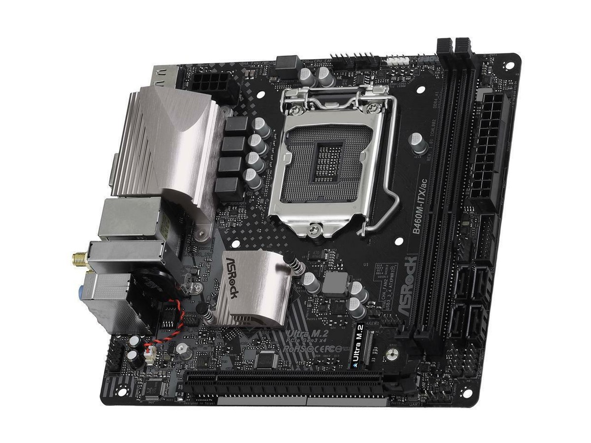 FOR ASROCK B460M-ITX/ac Motherboard Supports 10400 10500 10700F