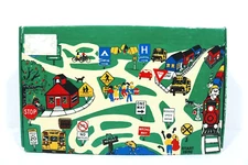 Vintage Pencil Box Traffic Signs General Box Company