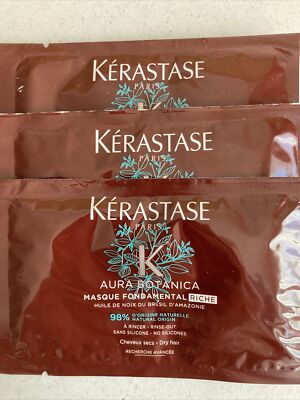 Kerastase AURA BOTANICA MASQUE FONDAMENTAL RICHE 5- Samples