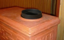 Collare stufa maggiorazione 8-10 cm, INDISPENSABILE x montaggio Stufa Becchi  