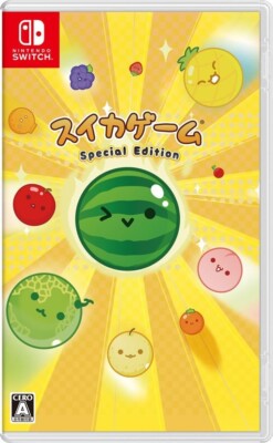 Suika CD 2枚セット スイカボックス付き Suika Game Special Edition Nintendo Switch Video Game Multilingual
