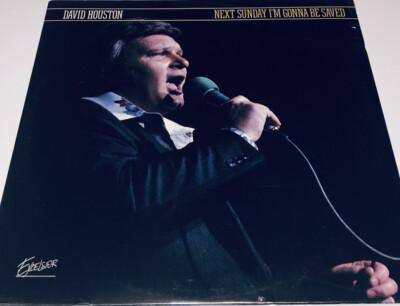 David Houston Next Sunday I m Gonna Be Saved Gospel Sealed Lp  22H22