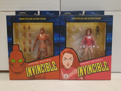 Invincible Series 2 7'' Atom Eve & Robot Set of 2 Action Figures Image Comics