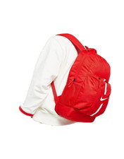 Nike JUST DO IT branded Junior Adtult Backpack gym/hols School Rucksack 22L RED