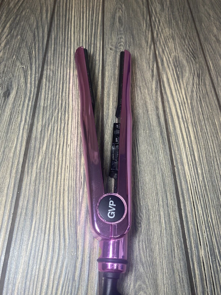 Plancha Alisadora Cerámica GVP 1 Pulgada Modelo 264883 Plancha Rosa Foto 2 de 4