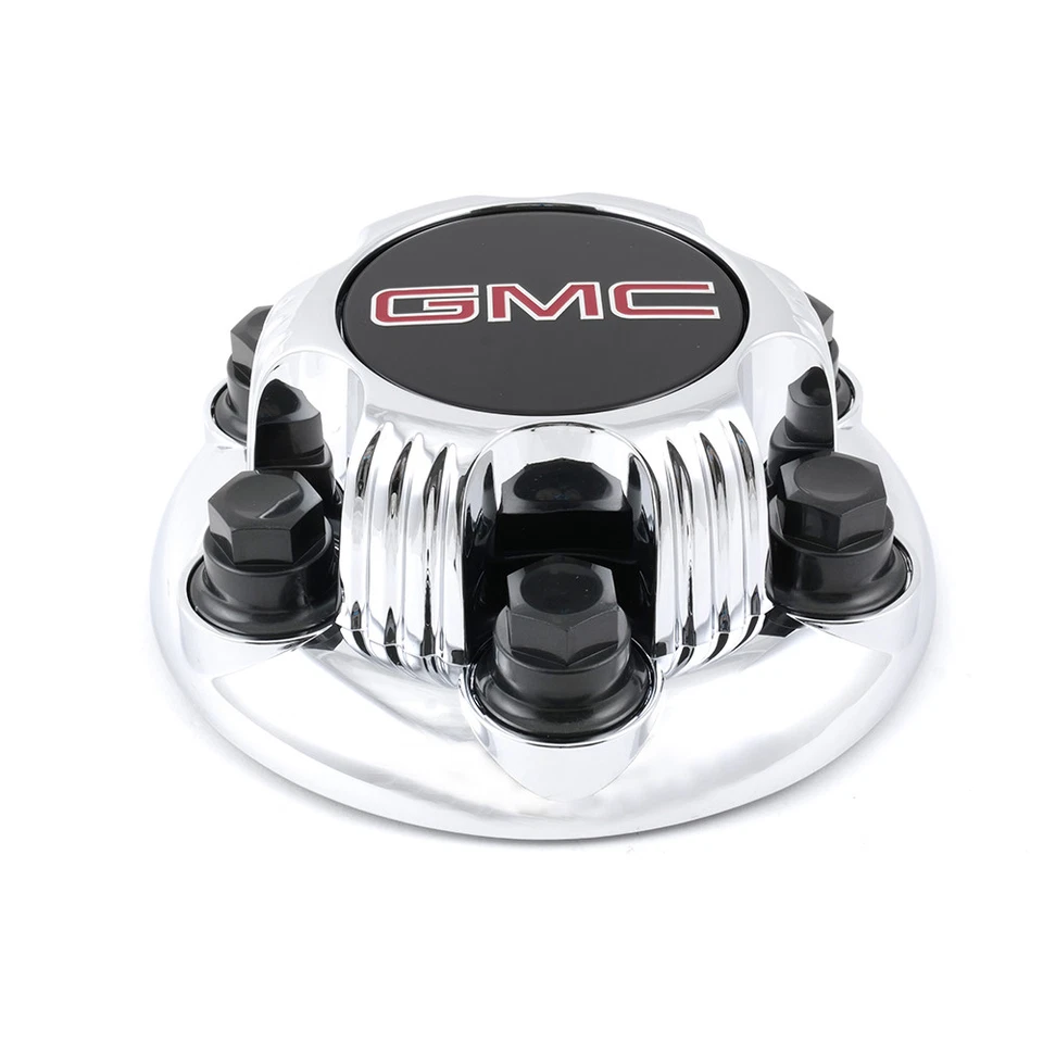 Tapacubos central de rueda GM Savana Sierra 05-18 OEM NUEVO GM con logotipo GMC cromado 05-18 20941992 Foto 2 de 4