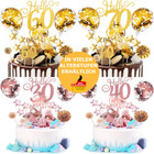 Tortendeko Geburtstag Cake Topper Happy Birthday Kuchen Dekoration Torten Deko 