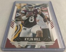 2021 Panini Score Football Kylin Hill Mississippi State Bulldogs Rookie #318