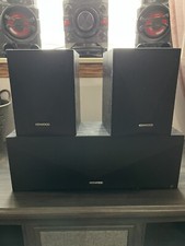 Kenwood CRS-300 Center  2 Rear Speakers 100w