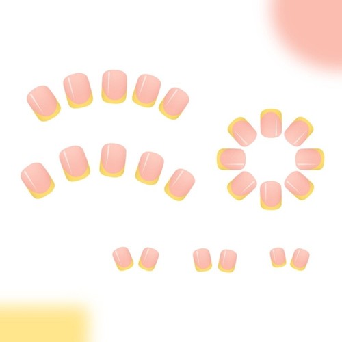Press on Nail Glues on Nail,Glossy UVS Finish Fake Nail Acrylic False Nail - Picture 4 of 8