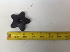 5/16-18 Five Point Plastic Knob Steel Insert 25pc (#1773-nstore)