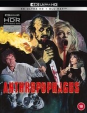 ANTHROPOPHAGOUS (AKA THE GRIM REAPER) 4K ULTRA HD + BLU-RAY [EDIZIONE: REGNO UNI