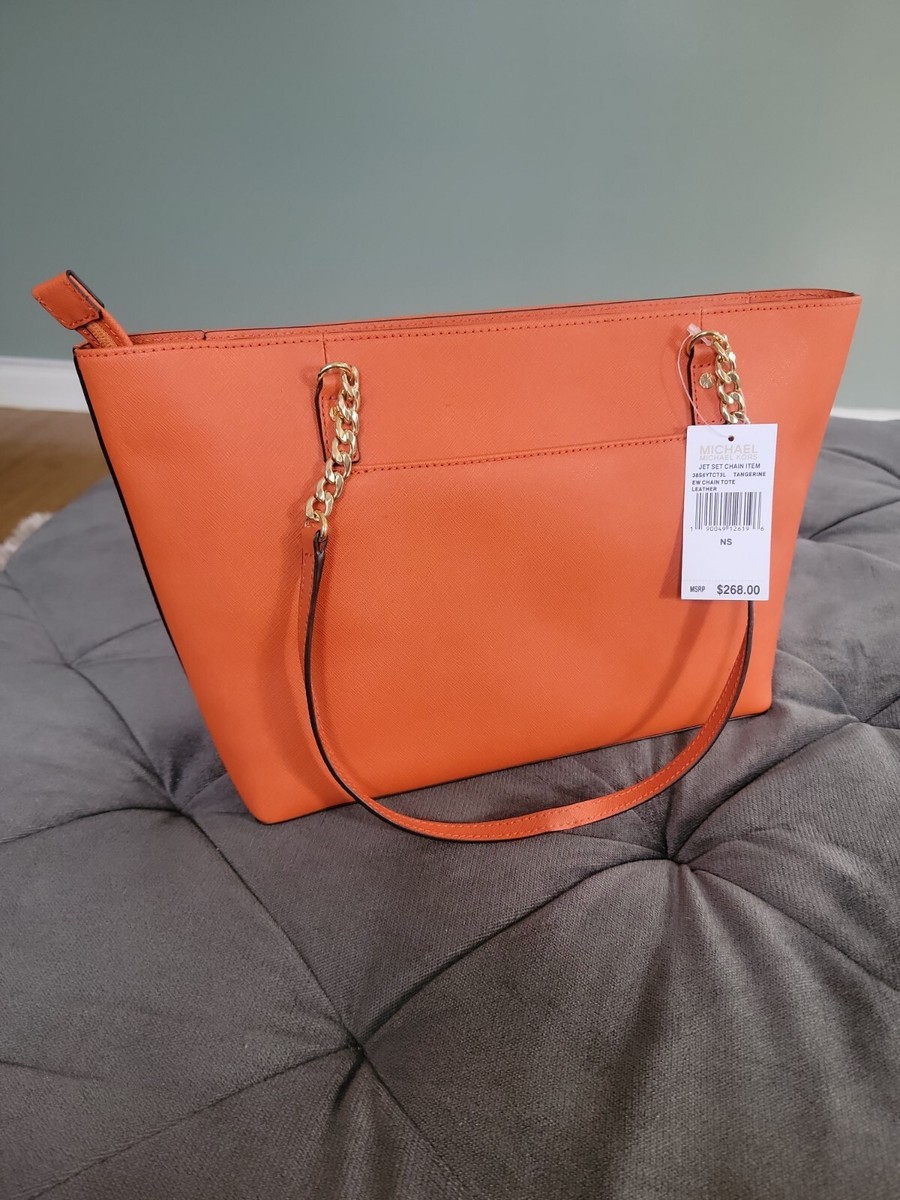 Michael Kors Jet Set Chain Tote 38S6YTCT3L | eBay