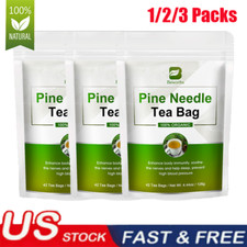 1/2/3Packs Natural Wild Pine Needle Tea 42Bags,Antioxidant,Improve Immunity