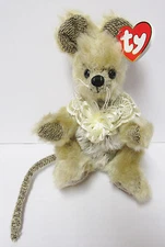 Ty AtticTreasures "Minerva" Mouse / Rat PRISTINE CLEAN Brand New-MINT, Mint Tags
