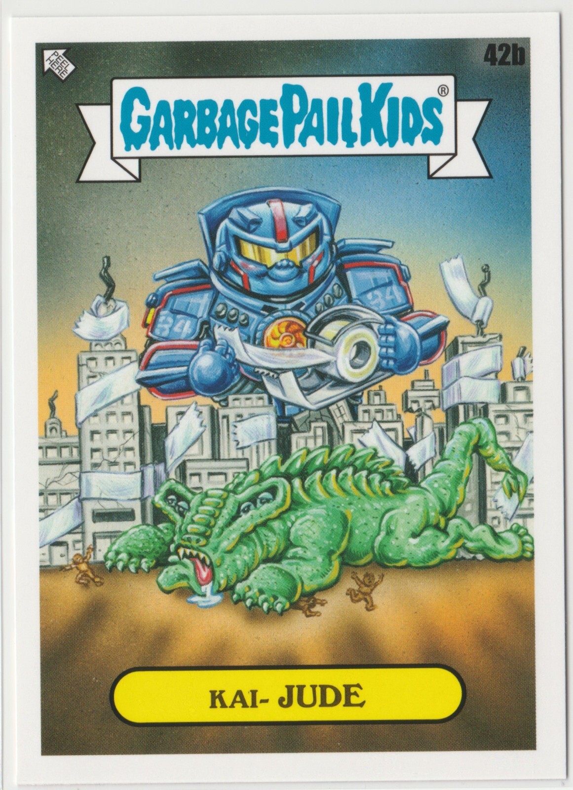 Kai-Jude #42b Garbage Pail Kids GPK 2023 Intergoolactic Mayhem Trading Card