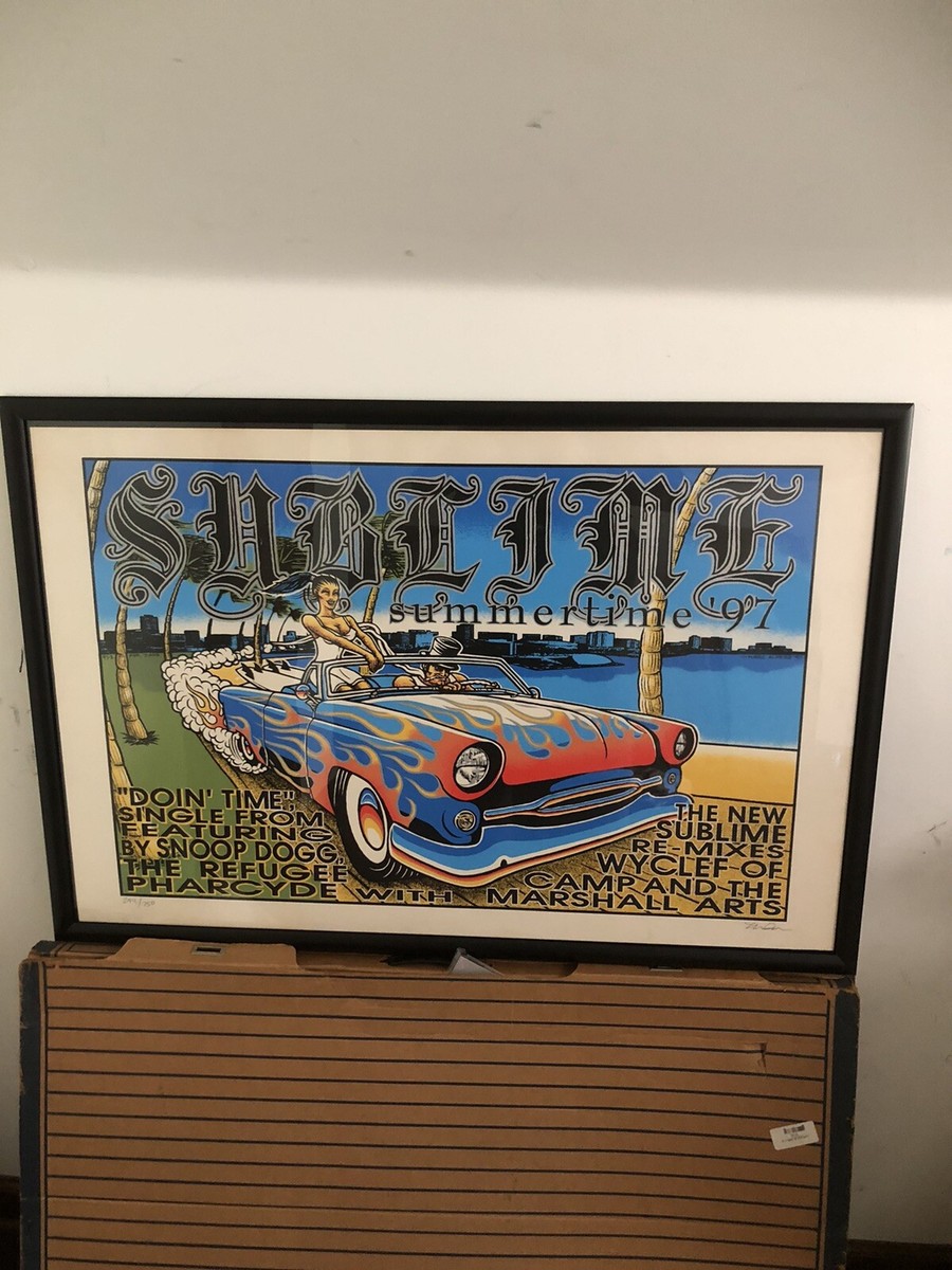 Sublime Summertime 1997 Poster Marco Almera S/N 294/750 Doin Time