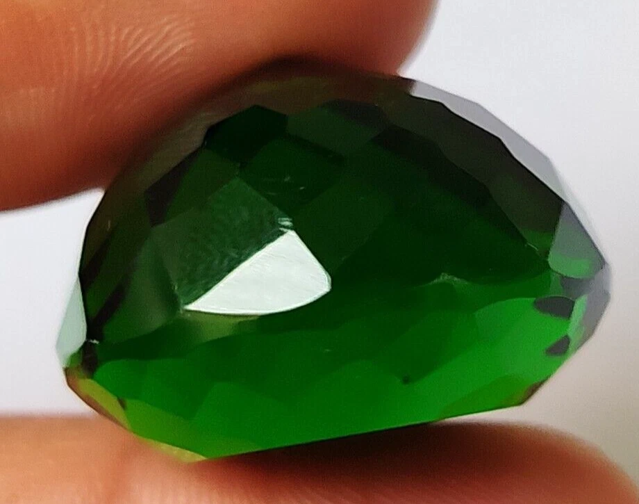 AAA+ Large Green Moldavite 68.60 Ct. Round Cut Loose Gemstone Gift for Women/Her - Image 4 of 4