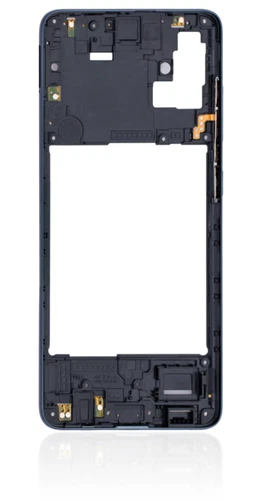 For Samsung Galaxy A51 A515U Mid Frame Middle Phone Back Rear Housing Black Part - Photo 2 sur 4