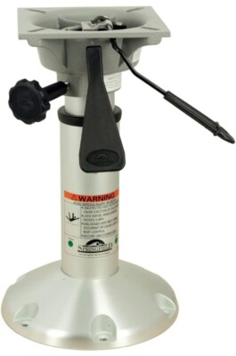 SPRINGFIELD Marine 1250100-L1 Mainstay Regular 2-3/8'' Air-Powered Pedestal - 14''
