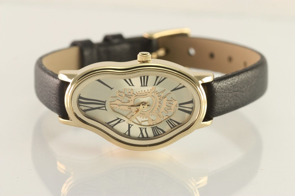 Salvador Dali Melting Watch Time Warp Fluid Wavy Watch Soft Salvador Dali Melting Watch Time Warp Fluid Wavy Watch Soft