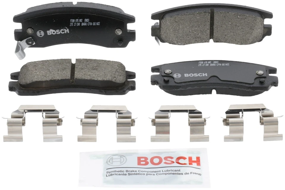 Pastillas de freno traseras de cerámica QuietCast Bosch 1997-2000 Chevrolet Venture 1998 Foto 3 de 4