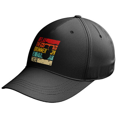 Lustige Baseballmütze für Papa Relax Der Schlagzeuger ist da Geschenk Geburtstag Männer