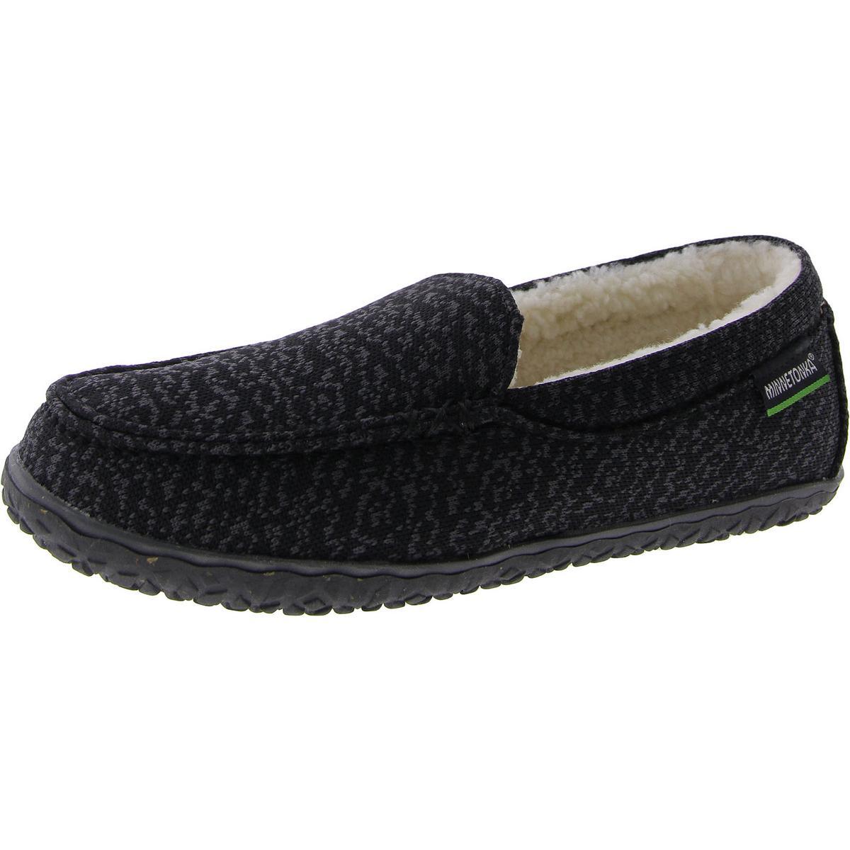 Мужские черные мокасины-слипоны Minnetonka без шнуровки 11 Medium D BHFO 9808 4690₽
