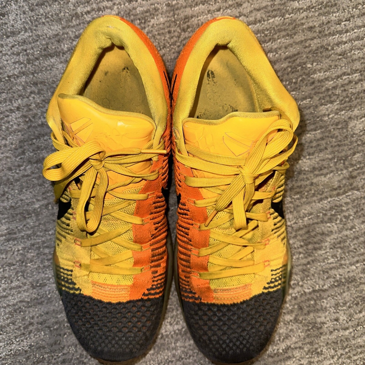 kobe 10 orange and yellow