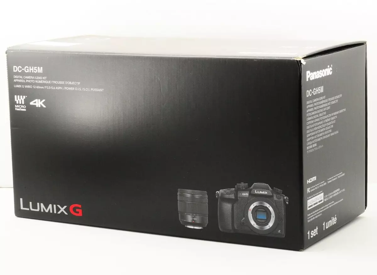 Top Mint Panasonic LUMIX DC-GH5M G VARIO 12-60mm Lens Kit From Japan #389