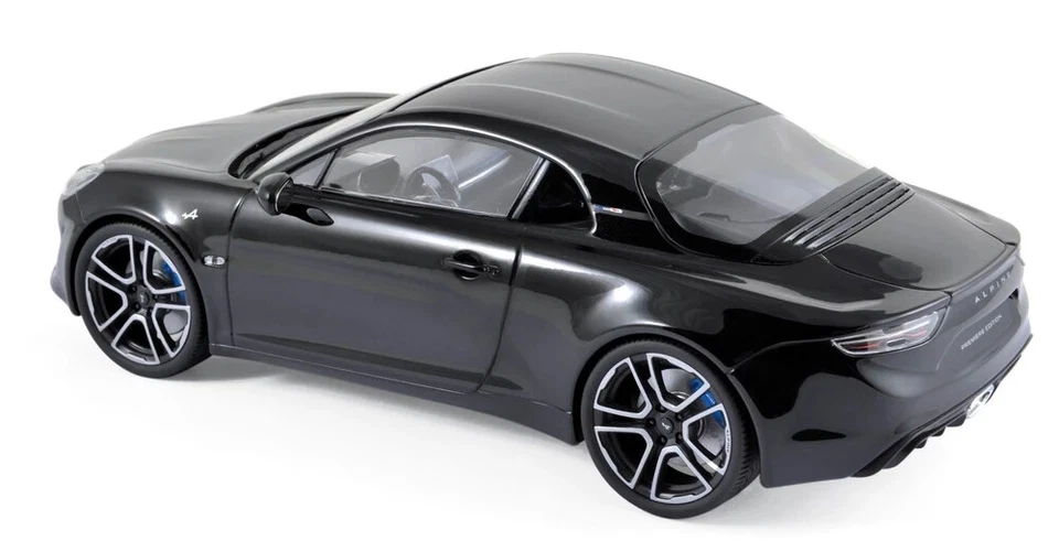 Alpine A110 Prima Edizione 2017, Norev 1:18 Nero - Immagine 2 di 2