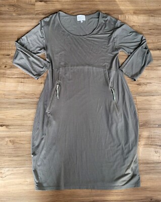 MASAI Clothing Company ladies kharki dress, ladies Med, zip
