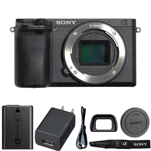 Sony Alpha 6400 24.2 MP APS-C Interchangeable Lens Camera Camera - Black  (Body Only) for sale online