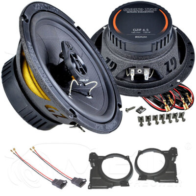 GROUND ZERO LAUTSPRECHER für VW POLO III / 3 - 6N2 1999-2001 Tür Front 165 #AIMX