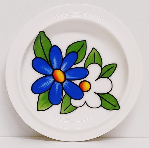 Art Deco Village 2 Mugs 2 Coasters Set Fine China 300ml Cups Lids Country Scene - Picture 12 of 13