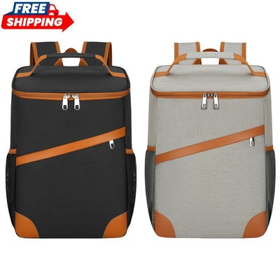 Cooler Backpack Insulated Backpack Leak Proof Lunch Backpack for Camping Picnic
